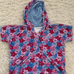 Jojo Maman toweling bathing suit coverup 2-3T